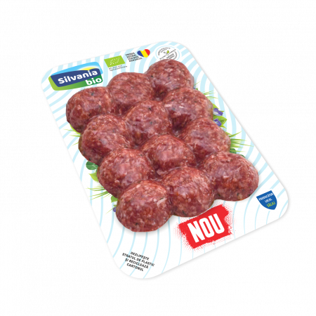 Carne preparată - Chiftele Bio din carne de vita Silvania Bio