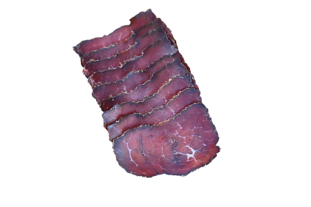 Mezeluri Bio - Șuncă crud uscată Bio de vită