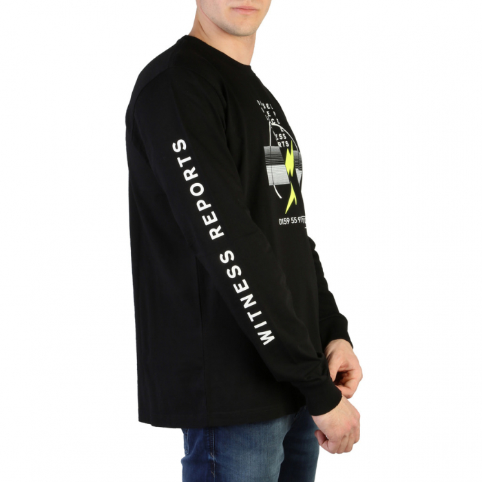Bluza sport Diesel cu imprimeu grafic [3]