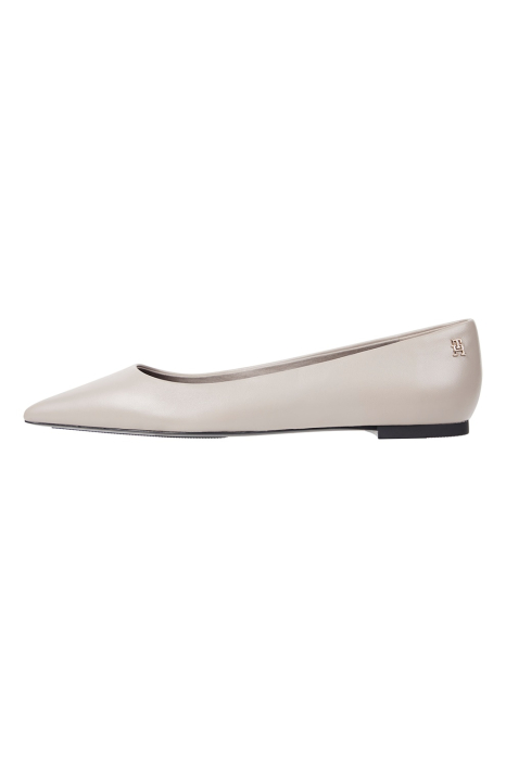 Balerini din piele cu varf ascutit Tommy Hilfiger FW0FW07863 [1]