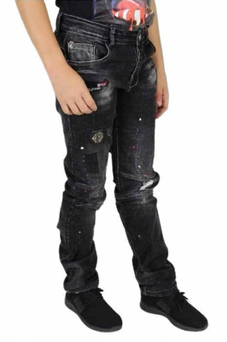 Blugi baieti RG512,Negru 6 ani [2]