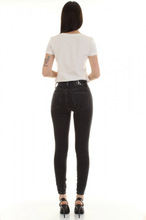 Blugi Calvin Klein Jeans J20J217874 Czarny Skinny Fit [2]