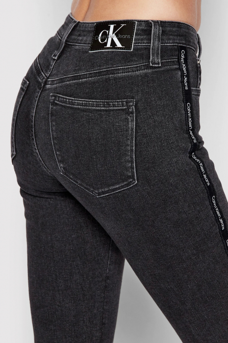 Blugi Calvin Klein Jeans J20J217874 Czarny Skinny Fit [12]