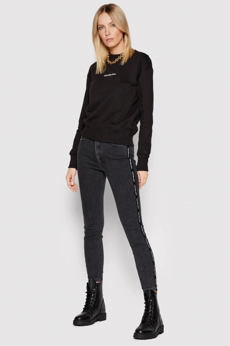 Blugi Calvin Klein Jeans J20J217874 Czarny Skinny Fit [9]