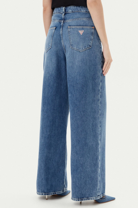 Guess W5YA2G Women's Asymmetrical Wide-Leg Jeans [2]