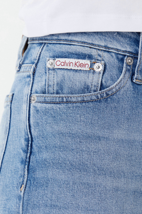 Blugi damă Calvin Klein Jeans albastru deschis talie înaltă J20J225148 [4]