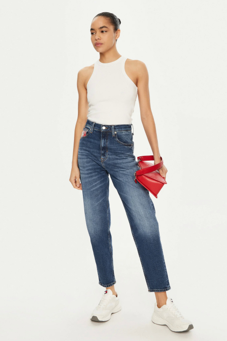 Women's mom fit high waisted jeans Tommy Jeans DW0DW20224 [3]
