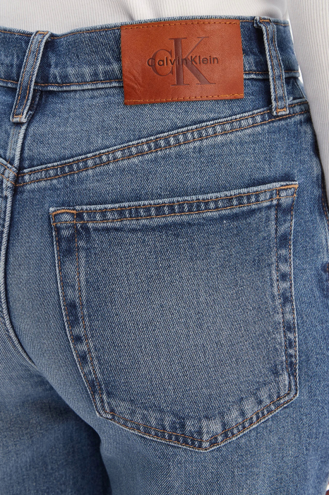 Calvin Klein LV047E907G Light Blue Denim Women’s High-Waisted Jeans [4]