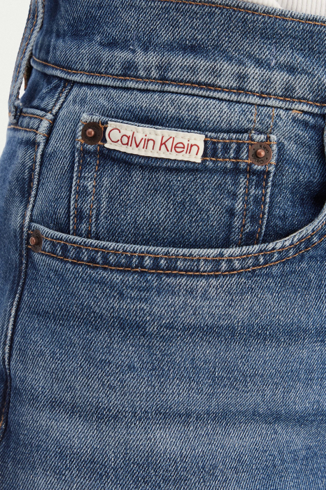 Calvin Klein LV047E907G Light Blue Denim Women’s High-Waisted Jeans [5]