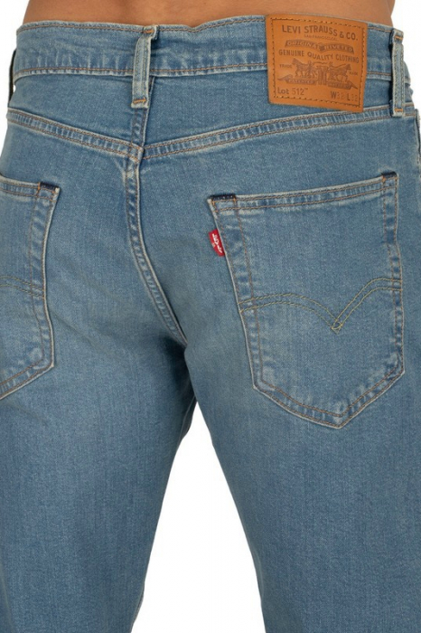 Blugi Levi's slim fit cu detalii deteriorate 512™ [4]