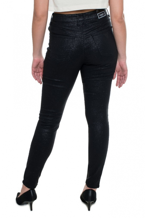 Blugi skinny dama cu aspect stralucitor [2]