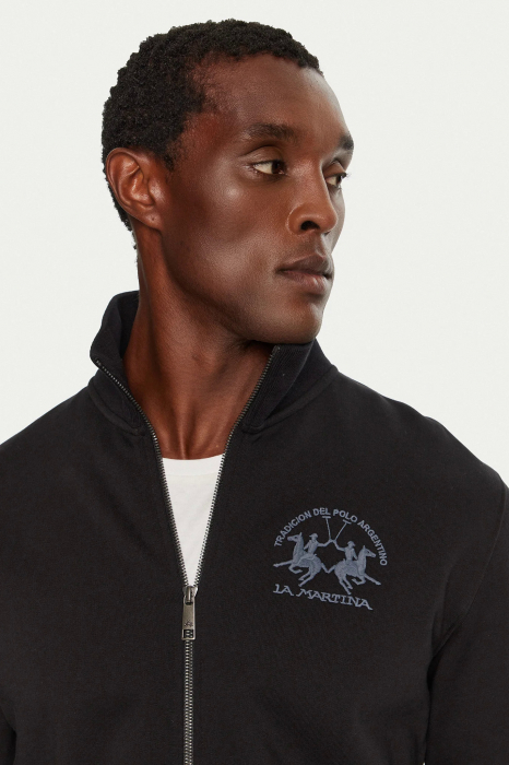 Men's sports sweatshirt with zipper La Martina ZMF301 [4]