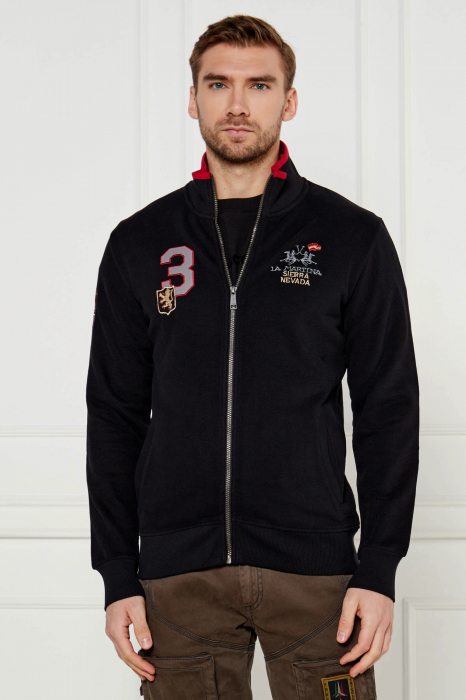 Men's sports sweatshirt with zipper La Martina ZMF316 [1]