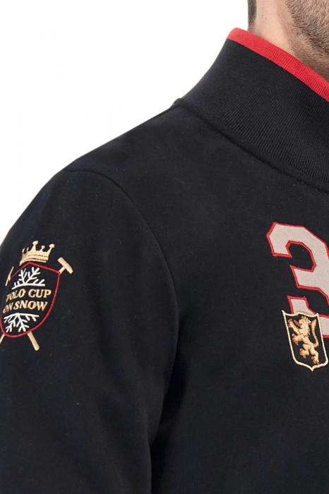 Men's sports sweatshirt with zipper La Martina ZMF316 [5]