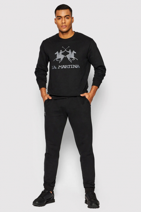 Sports sweatshirt with a scoop neck and logo print [3]