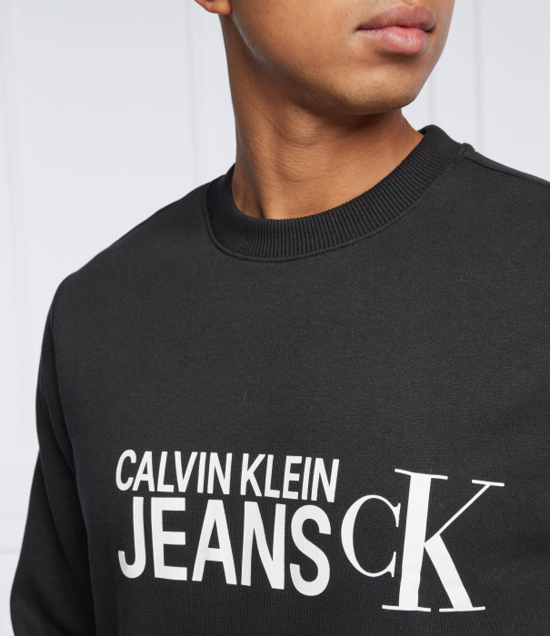 Bluza sport Calvin Klein jeans din amestec de bumbac organic cu logo [5]