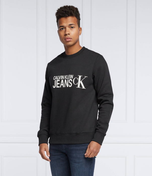 Bluza sport Calvin Klein jeans din amestec de bumbac organic cu logo [4]