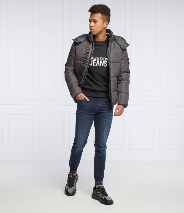 Bluza sport Calvin Klein jeans din amestec de bumbac organic cu logo [3]