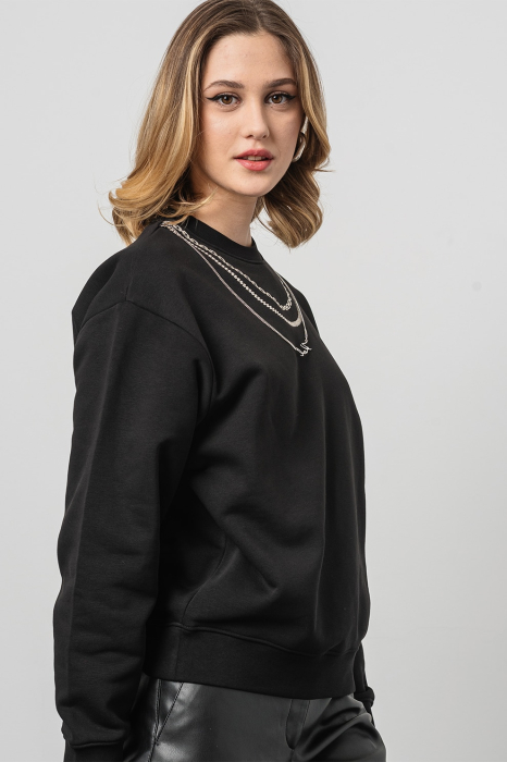 Bluza dama Karl Lagerfeld cu decolteu la baza gatului [4]