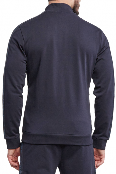 Bluza sport guess cu fermoar si benzi logo [4]