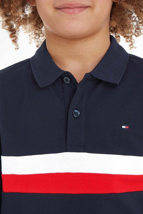 Bluza polo baieti Tommy Hilfiger KB0KB08656 [3]