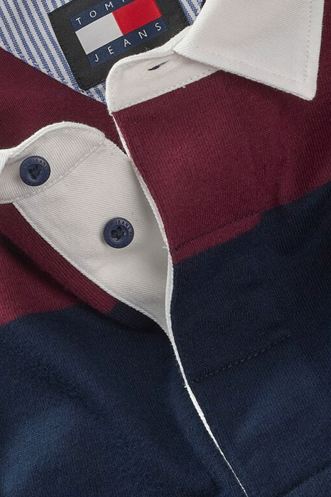 Bluza polo barbati Tommy Jeans in dungi DM0DM19621 [3]