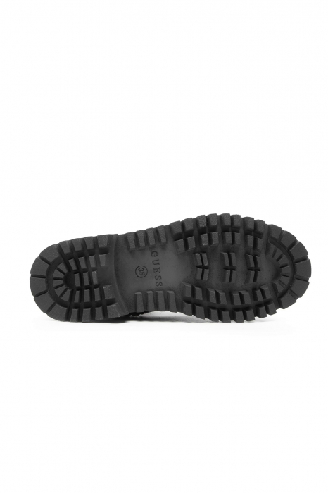 Bocanci  dama Guess de piele cu logo metalic [7]
