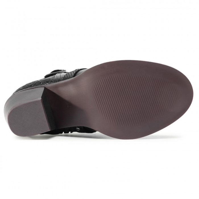 Botine Desigual de piele ecologica cu toc inalt [4]