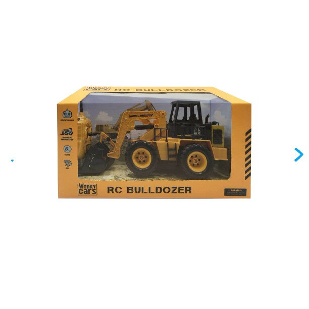 Buldozer de Jucarie cu Brat Extensibil, Tractiune 4x4 RC Wonky Car [2]