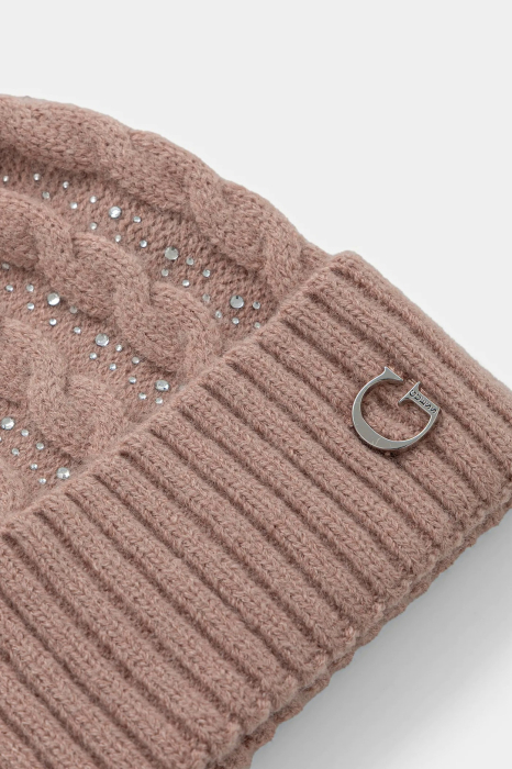 Guess Women’s Beanie with Pom-Pom and Metal Appliqués [3]