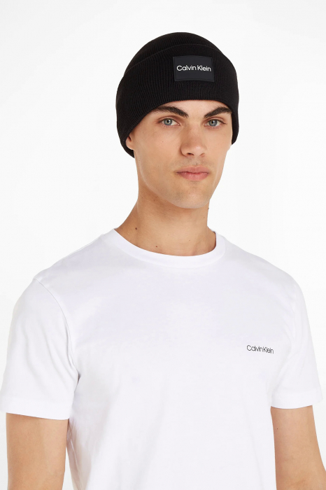 Caciula Calvin Klein Fine Cotton Rib Beanie K50K510986 [4]