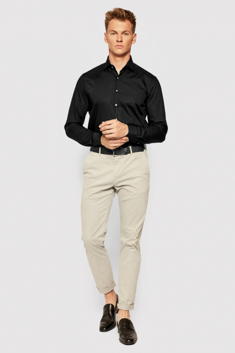Camasa Calvin Klein 2ply Poplin Stretch Slim Shirt K10K103025 [3]