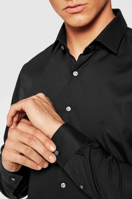 Camasa Calvin Klein 2ply Poplin Stretch Slim Shirt K10K103025 [4]