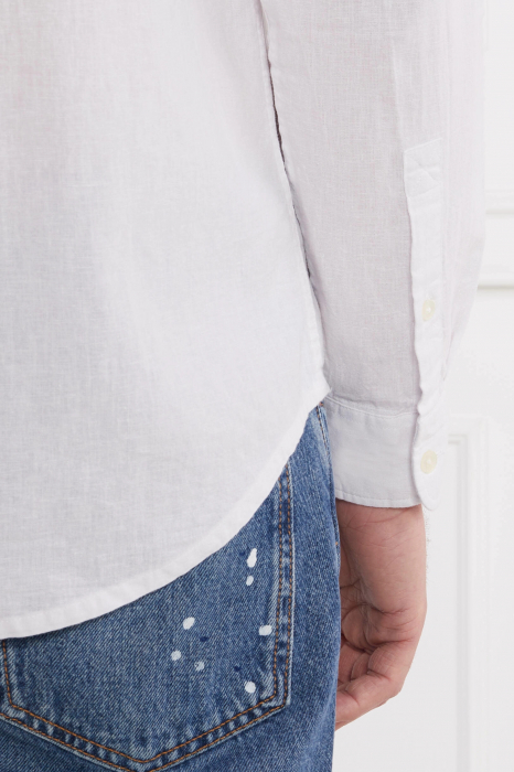 Camasa Tommy Jeans regular fit din amestec de in [4]