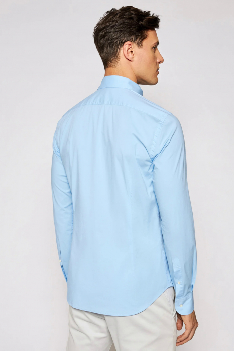 La Martina Slim fit shirt with embroidered logo CCMC02 [2]