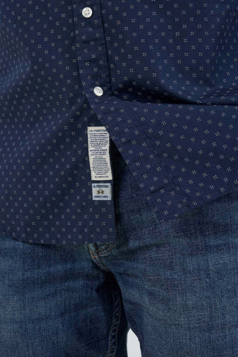 Camasa La Martina regular fit cu logo Floral ZMC020 [5]