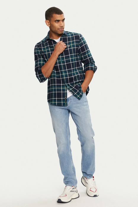 Camasa Tommy Jeans Relaxed Flannel Check DM0DM19651 [3]