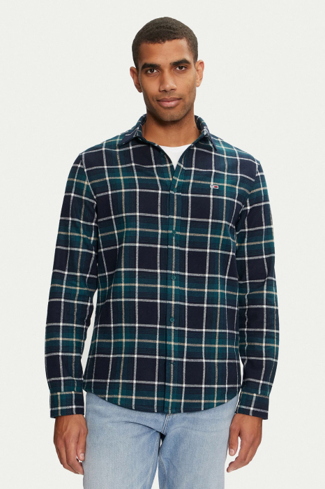 Camasa Tommy Jeans Relaxed Flannel Check DM0DM19651 [1]