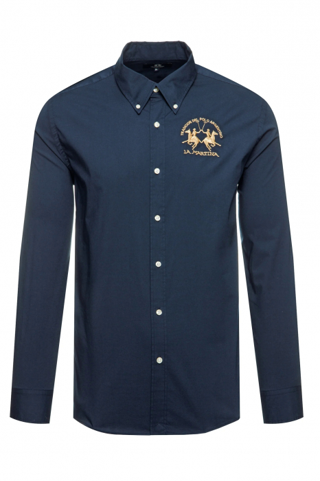 La Martina regular fit shirt with embroidered logo CCMC01 [5]