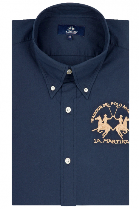 La Martina regular fit shirt with embroidered logo CCMC01 [6]
