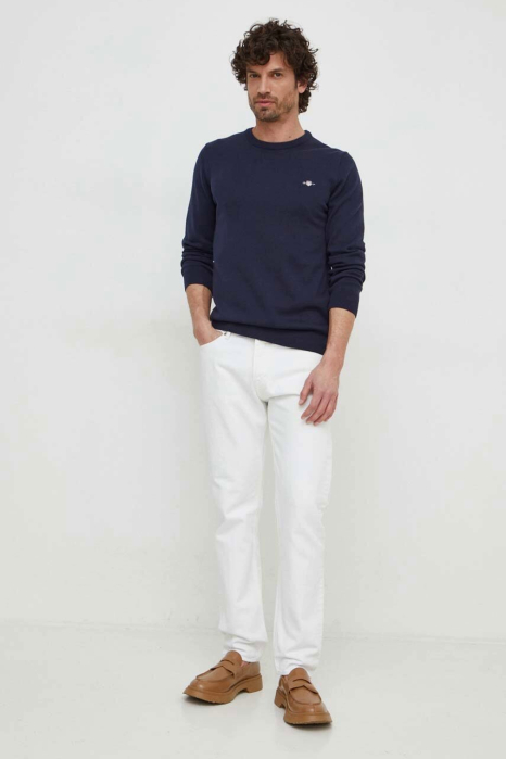 Pulover barbati din bumbac Classic Gant 8030561 [3]