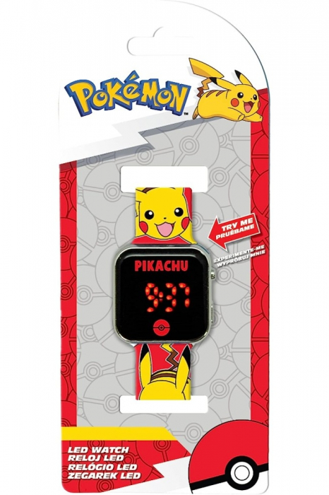 Ceas de mana copii led Pikachu Pockemon [3]