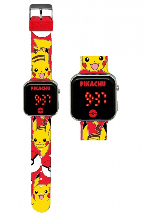 Ceas de mana copii led Pikachu Pockemon [2]