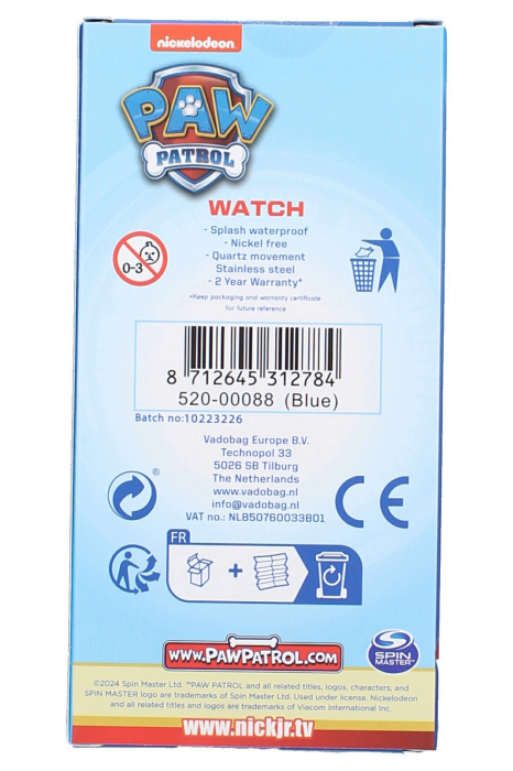 Children's watch Paw Patrol Kids Time, for boys [6]