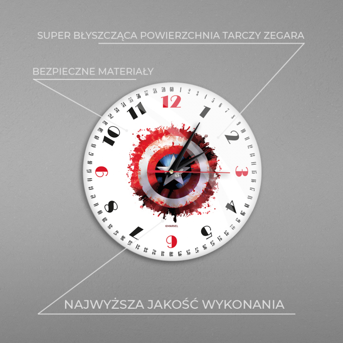 Ceas perete Captain America [4]