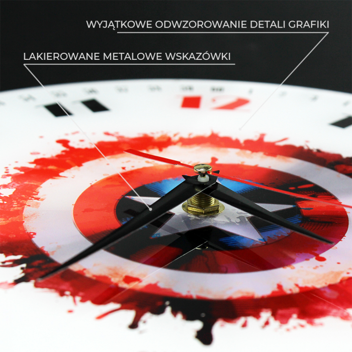 Ceas perete Captain America [5]