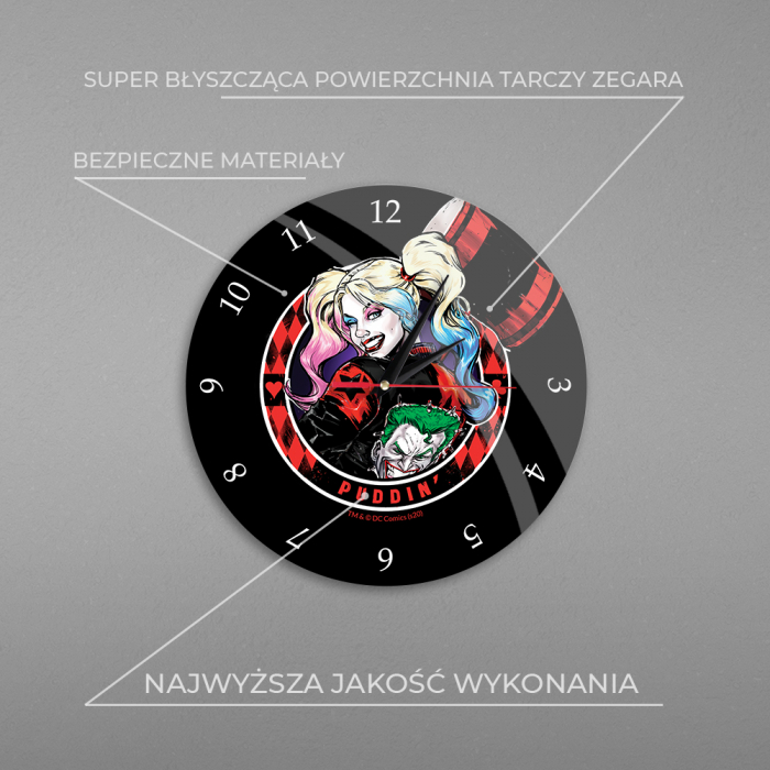 Ceas perete DC Comics Harley Quinn [2]