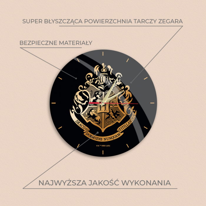 Ceas perete Harry Potter Hogwarts [2]