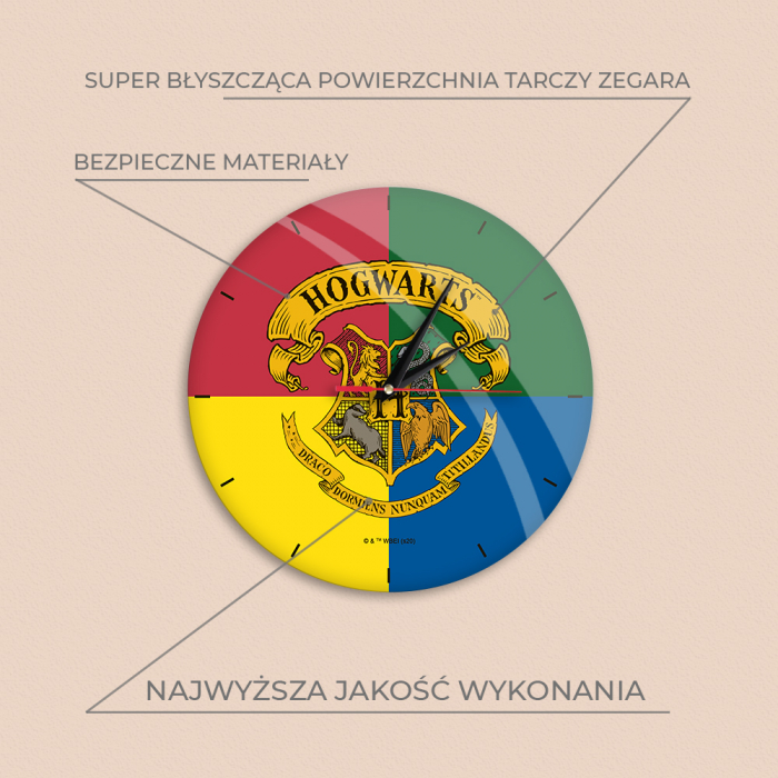 Ceas perete Harry Potter Hogwarts WWCHARRY182 [2]