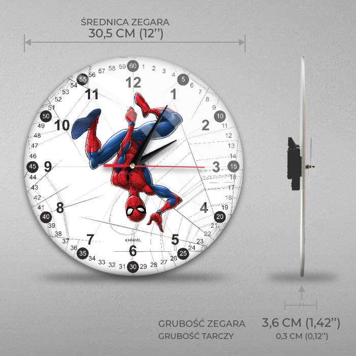 Ceas perete Spiderman MWCSPIDERM042 [2]
